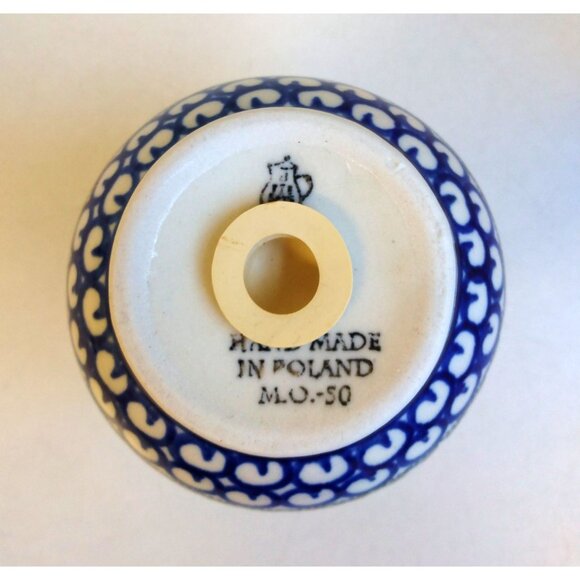 4” Polish Pottery Parmesan Shaker by Ceramika Artystyczna - Picture 4 of 6